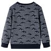 Kids' Sweatshirt Navy Melange 92