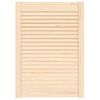 vidaXL Cabinet Door Louvred Design 69x49.4 cm Solid Wood Pine