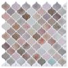 vidaXL Lanturn Tile 10 pcs Beige 27 x 27 cm Polyurethane and PET