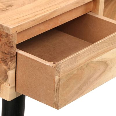 vidaXL Writing Table Solid Acacia Wood 118x45x76 cm