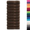 vidaXL Premium Bath Towels "SOLUND" 10 pcs Brown 100x150 cm 600 gsm