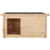vidaXL Dog House 150x150x82.6 cm Solid Pine Wood 14 mm