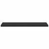 vidaXL Window Sill Black with Wood Grain 120 x 50 x 4.5 cm PVC