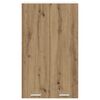vidaXL Hanging Cabinet Artisan Oak 60 x 31 x 100 cm Engineered Wood