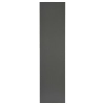 vidaXL Bathroom Wall Shelf for Basin Grey 160x40x16.3 cm