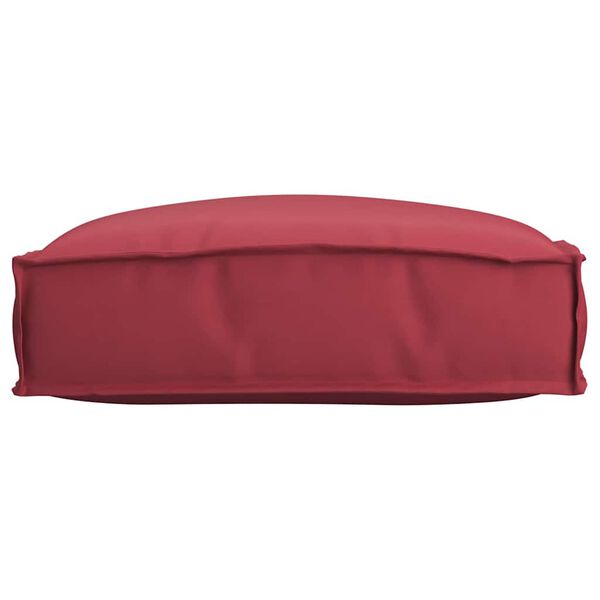 vidaXL Cushion Wine Red 50 x 50 x 12 cm Oxford Fabric