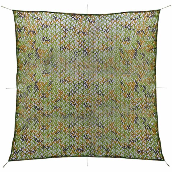 vidaXL Camouflage Netting with Storage Bag 6x6 m