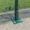 vidaXL Fence Post Green 10 x 1 m (12 x 12 mm mesh) Steel