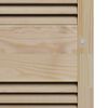 vidaXL Cabinet Door 2 pcs Natural 170 x 39.5 x 2.1 cm Solid pine wood