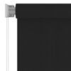 vidaXL Outdoor Roller Blind 350x140 cm Black