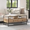 vidaXL Coffee Table Artisan Oak 100 x 51 x 45 cm Engineered Wood