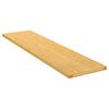 vidaXL Wall Shelf 80x20x1.5 cm Bamboo