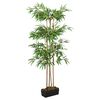 vidaXL Artificial Bamboo Tree 1216 Leaves 180 cm Green