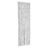 vidaXL Fly Curtain Grey 56x185 cm Chenille