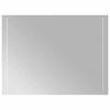 vidaXL LED Bathroom Mirror 80x60 cm