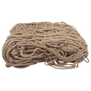 vidaXL Jute Plant Support Netting Natural 1 x 5 m 100% Tossa Jute