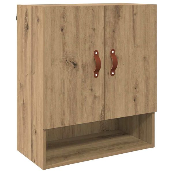 vidaXL Wall Cabinet Artisan oak 60 x 31 x 70 cm Engineered wood