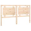 vidaXL Bed Headboard 165.5x4x100 cm Solid Pine Wood