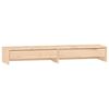 vidaXL Monitor Stand 100x27x15 cm Solid Wood Pine