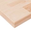 vidaXL Shelf Board 60x20x2.5 cm Untreated Solid Wood Oak