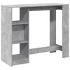 vidaXL Bar Table | Bar Table | Rectangular | Modern | Durable | Dining Table