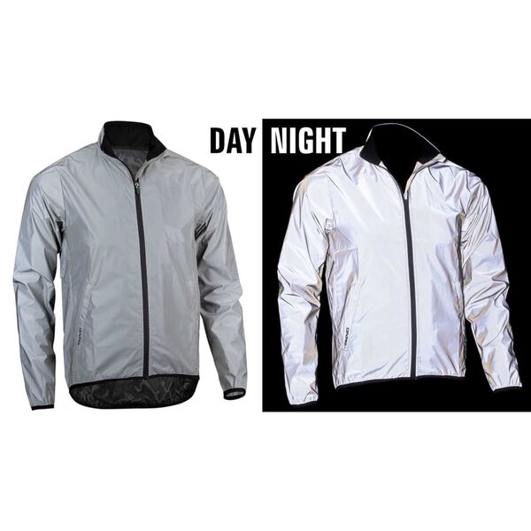 Avento Reflective Running Jacket Men M 74RC-ZIL-M