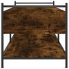 vidaXL Coffee Table Smoked Oak 99x50x50 cm Engineered Wood