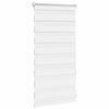 vidaXL Zebra Blind 40 x 100 cm White