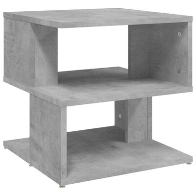 vidaXL Side Table Concrete Grey 40x40x40 cm Engineered Wood
