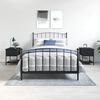vidaXL Bedside Tables 2 pcs Black 34x35.5x45 cm Engineered Wood