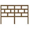 vidaXL Bed Headboard Honey Brown 141x4x100 cm Solid Wood Pine
