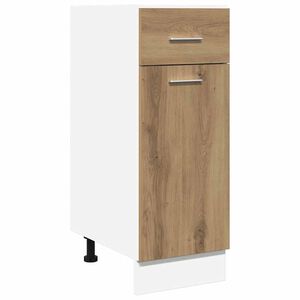 vidaXL Drawer Bottom Cabinet Lyon Artisan Oak 30x46x81.5 cm Engineered Wood