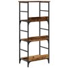 vidaXL Book Cabinet Old Wood 50x33x117.5 cm Engineered Wood