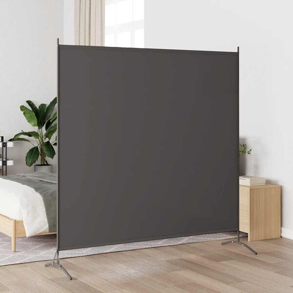 vidaXL 1-Panel Room Divider Anthracite 175x180 cm