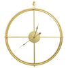 vidaXL Wall Clock Gold 52 cm Iron