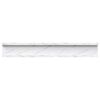 vidaXL Wall Shelf 4 pcs White Marble 60 x 9 x 3 cm Engineered Wood