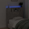 vidaXL Headboard Concrete Grey 100 x 16.5 x 103.5 cm Engineered Wood