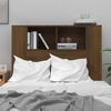 vidaXL Headboard Cabinet Brown Oak 100x18.5x102.5 cm