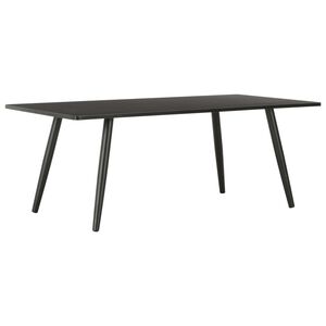 vidaXL Coffee Table Black 120x60x46 cm