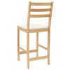 vidaXL Dining Chairs 2 pcs Natural 40 x 47.5 x 99.5 cm