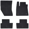vidaXL Car Mat 4 pcs Black suitable for Renault MEGANE TPE