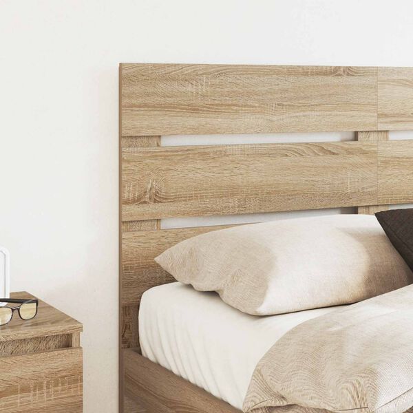vidaXL Headboard Sonoma Oak 100 cm Engineered Wood