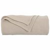 vidaXL Throw Blankets 24 pcs Beige 200 x 150 cm Fleece