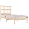 vidaXL Bed Frame without Mattress 90x200 cm Solid Wood Pine