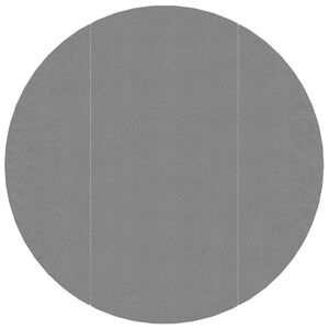 vidaXL Pool Ground Cloth Light Grey &Oslash;306 cm Polyester Geotextile