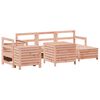 vidaXL 7 Piece Garden Sofa Set Solid Wood Douglas Fir