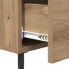 vidaXL Bedside Cabinet Artisan Oak 40 x 40 x 66 cm Engineered Wood