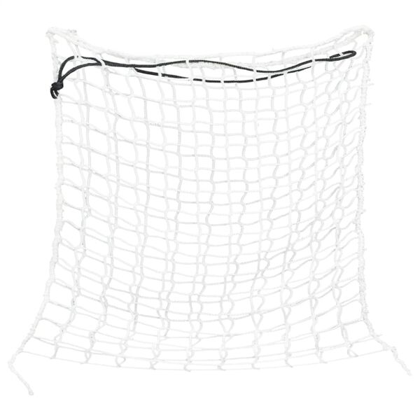 vidaXL Hay Nets 2 pcs Round White 100x100 cm PP