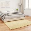 vidaXL Faux Sheepskin Rug Tafalla Cream 120 x 120 cm Polyester
