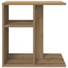 vidaXL Side Table Artisan Oak 50x30x50 cm Engineered Wood